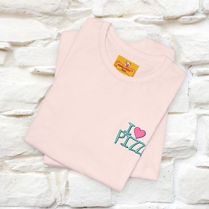 "I Love Pizza"| Cat T-shirt | Nunu&Miao Studio - Nunu&Miao Studio