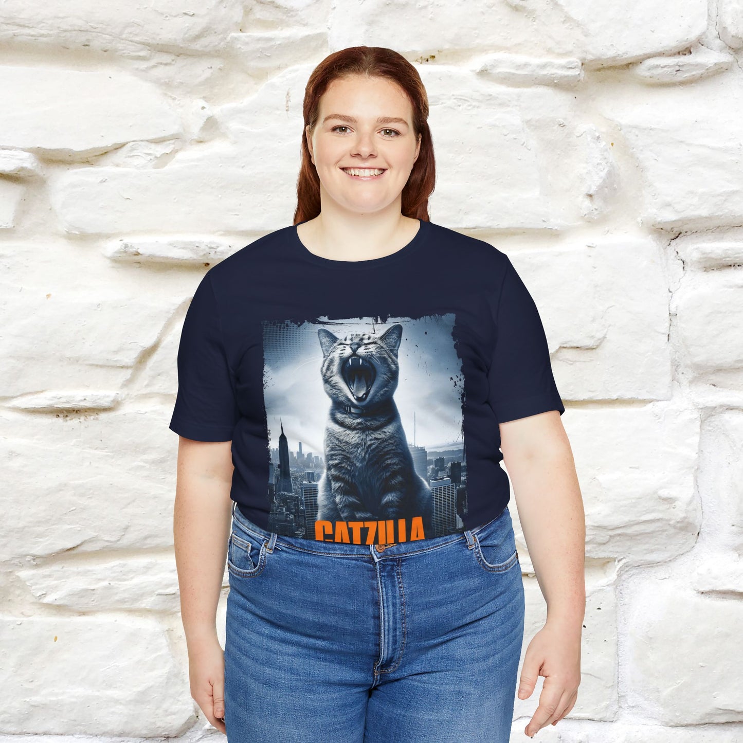 Catzilla T-Shirt | Cat T-Shirt | Nunu&Miao Studio - Nunu&Miao Studio