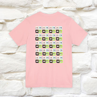 “Miaooo” | Cat T-Shirt | Front & Back Design | Nunu&Miao Studio