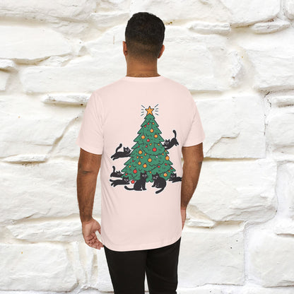 “Cat Christmas Tree” | Cat T-Shirt | Nunu&Miao Studio