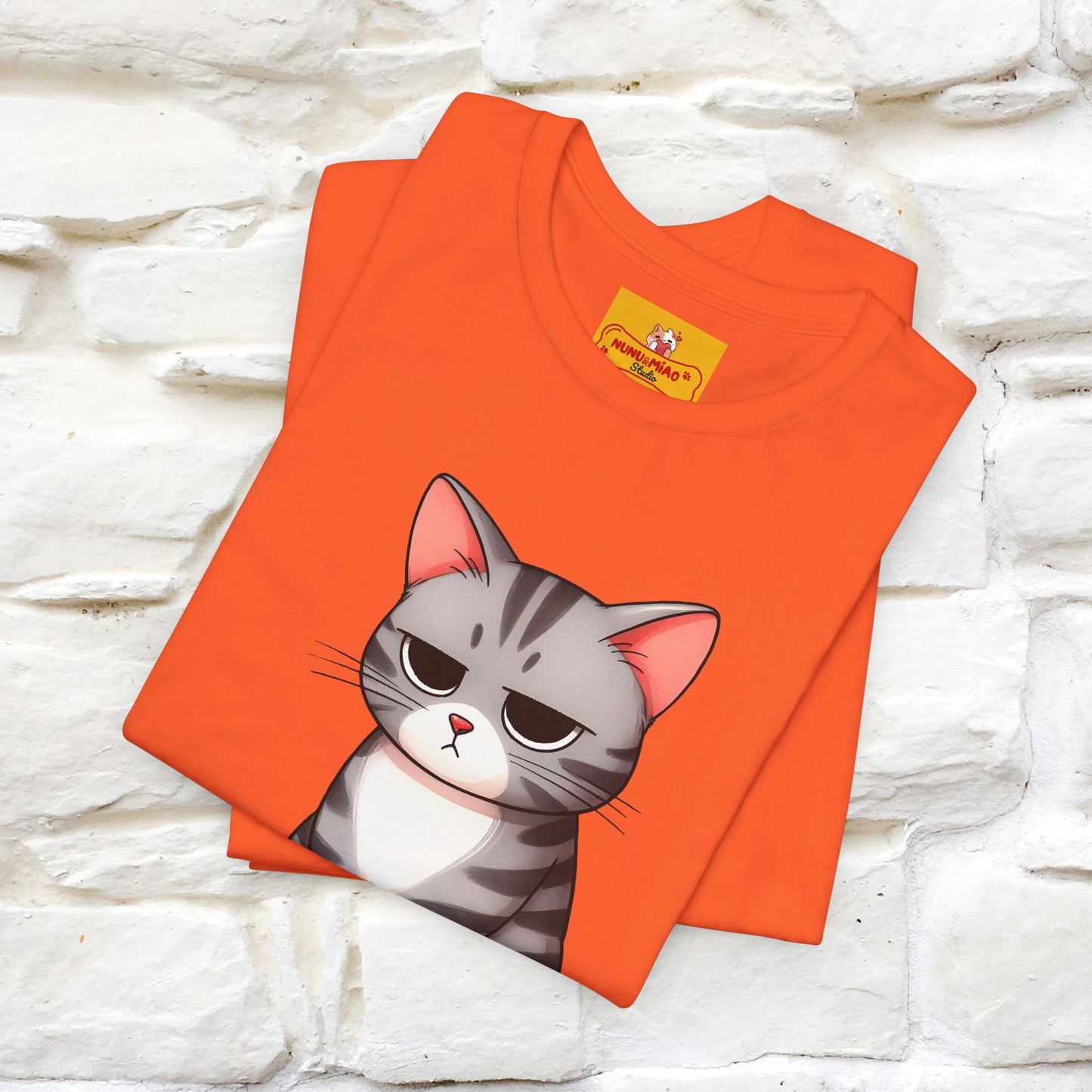 "I See Empty. What Do You See"  | Cat T-Shirt | Nunu&Miao Studio - Nunu&Miao Studio
