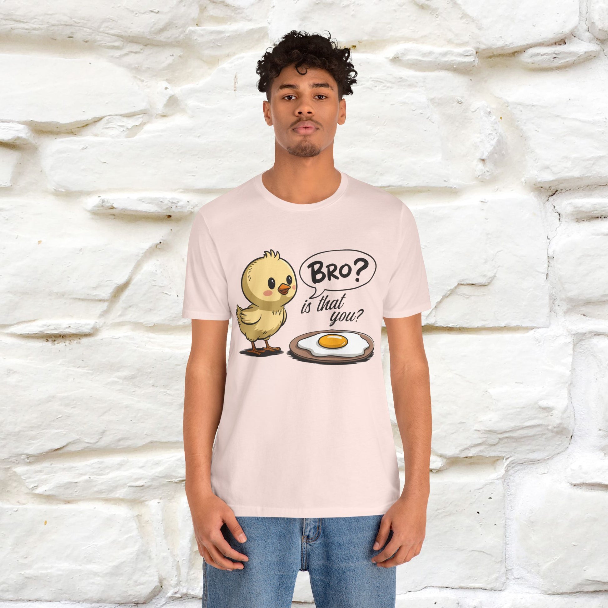 "Bro Is That You?" Funny Chicken T-shirt |Nunu&Miao Studio - Nunu&Miao Studio