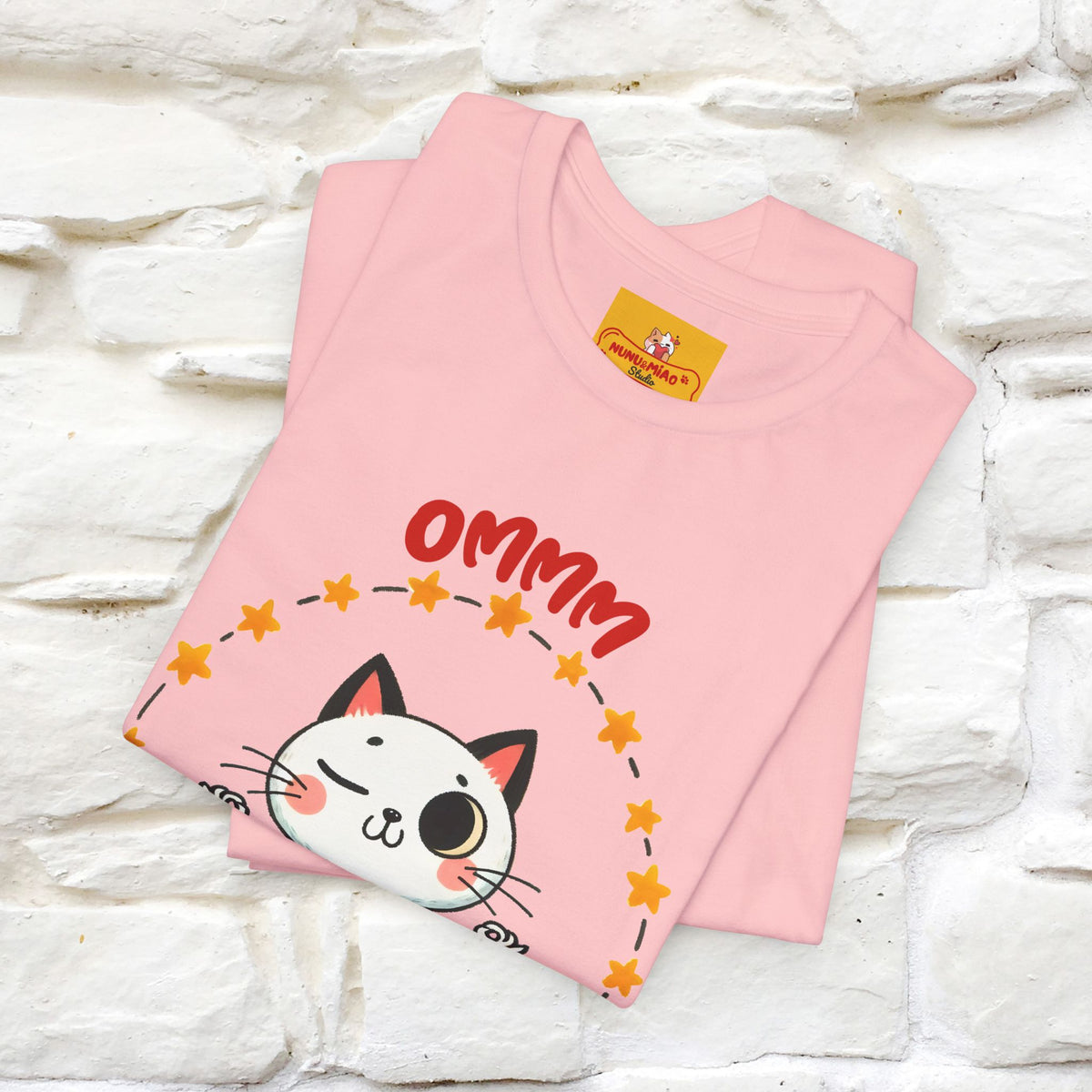 ''Ommm, Keep Calm'' Cat T-Shirt | Nunu&Miao Studio