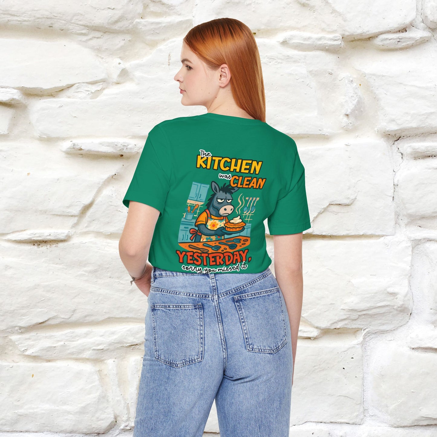 "The Kitchen Was Clean... " |Funny T-Shirt | Nunu&Miao Studio - Nunu&Miao Studio