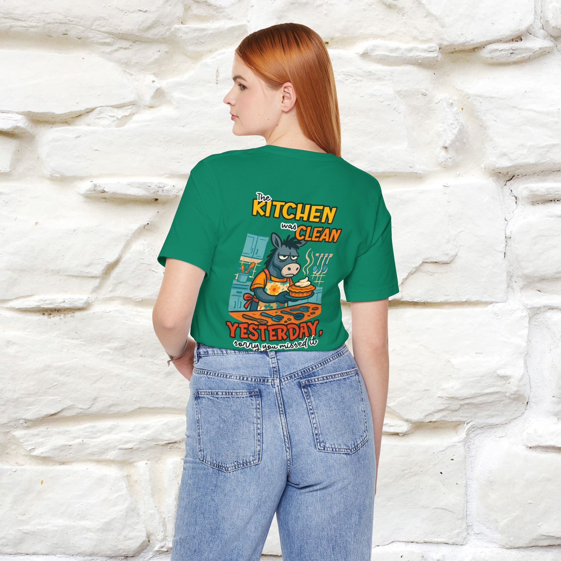 "The Kitchen Was Clean... " |Funny T-Shirt | Nunu&Miao Studio - Nunu&Miao Studio