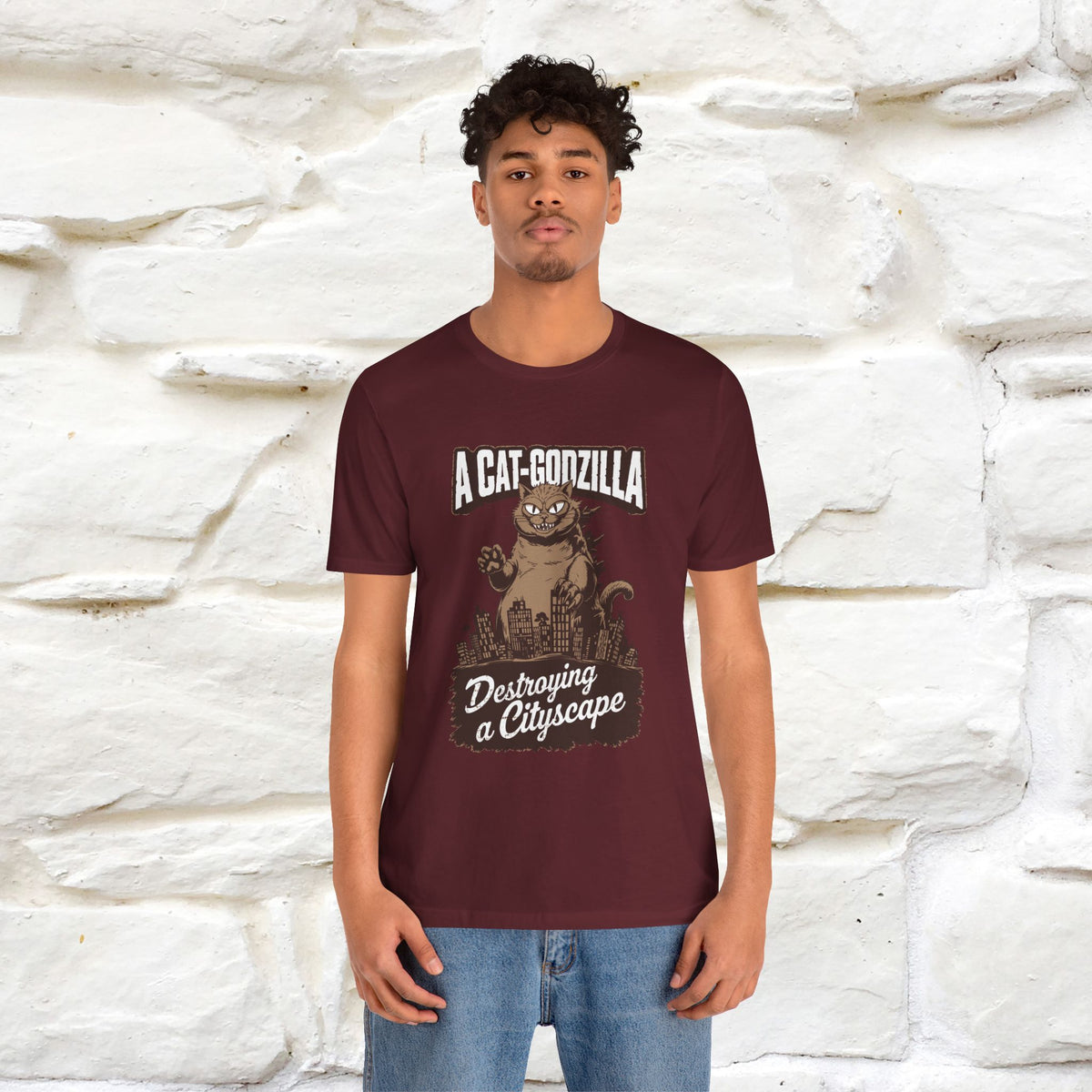 ''A Cat-Godzilla ''| CatT-Shirt | Nunu&Miao Studio