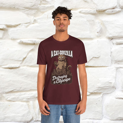 ''A Cat-Godzilla ''| CatT-Shirt | Nunu&Miao Studio