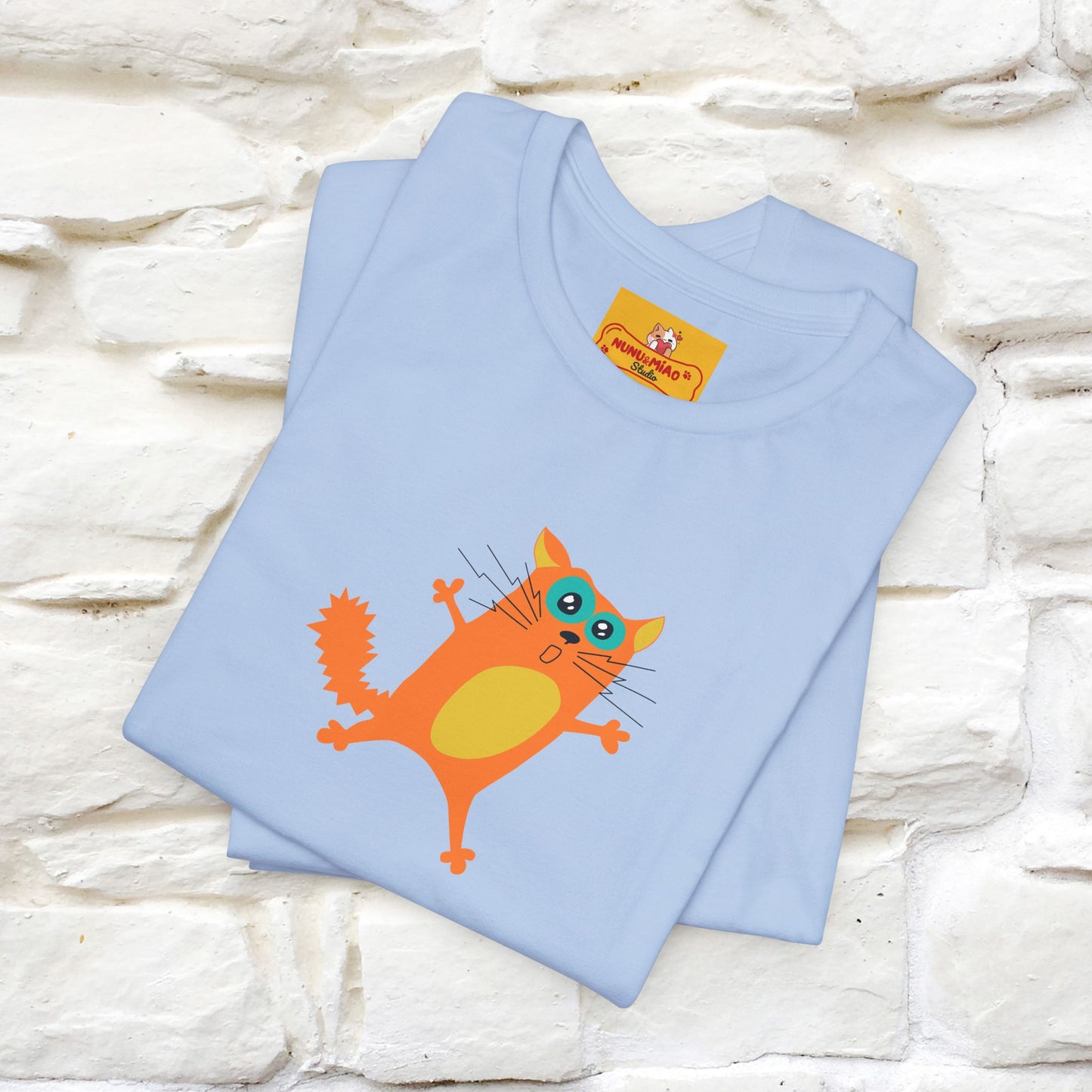 "It Always Seems Impossible Until It’s Done" Cat T-Shirt| Front & Back Design | Nunu&Miao Studio - Nunu&Miao Studio