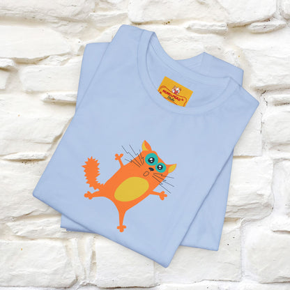 "It Always Seems Impossible Until It’s Done" Cat T-Shirt| Front & Back Design | Nunu&Miao Studio - Nunu&Miao Studio