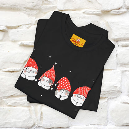 ''Christmas Cute'' |Cats T-shirt | Nunu&Miao Studio - Nunu&Miao Studio