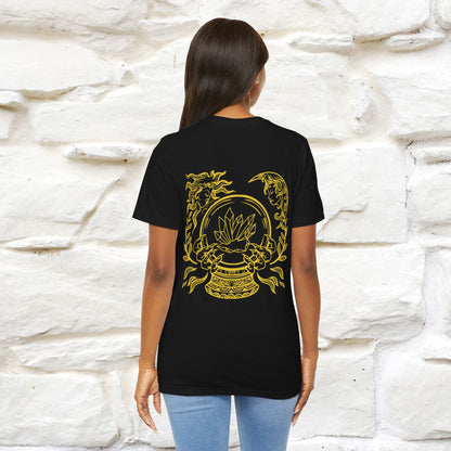 ''The Cristal'' Cat T-Shirt Front and Back Design | Nunu&Miao Studio - Nunu&Miao Studio