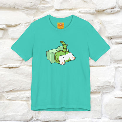 "Think outside the box? No thanks." Cat T-Shirt | Nunu&Miao Studio - Nunu&Miao Studio