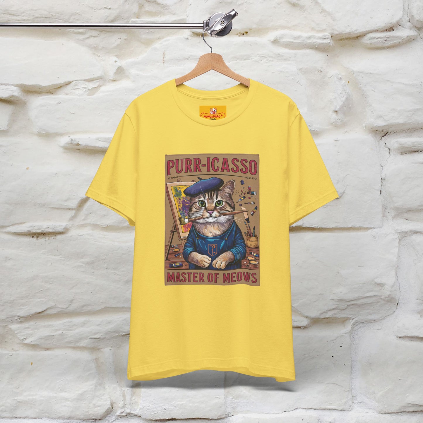 ''Purr-Icasso Masters Of Meows'' | CatT-Shirt | Nunu&Miao Studio - Nunu&Miao Studio