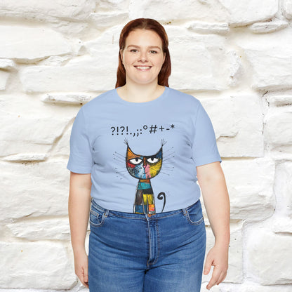 "Enigma" Cat T-shirt |Nunu&Miao Studio - Nunu&Miao Studio