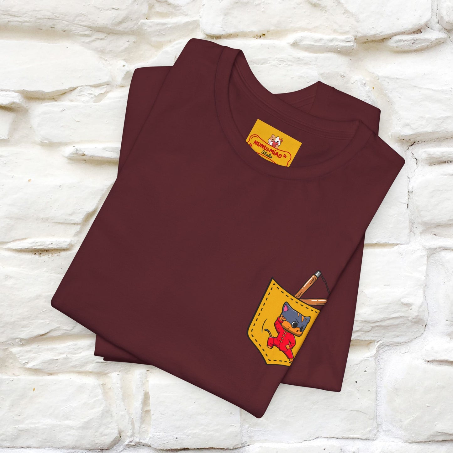 "Be Like Water: Cattitude Master | Cat T-Shirt |Nunu&Miao Studio - Nunu&Miao Studio