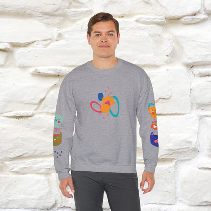 ''Catnaval'' |Cat Sweatshirt | Nunu&Miao Studio