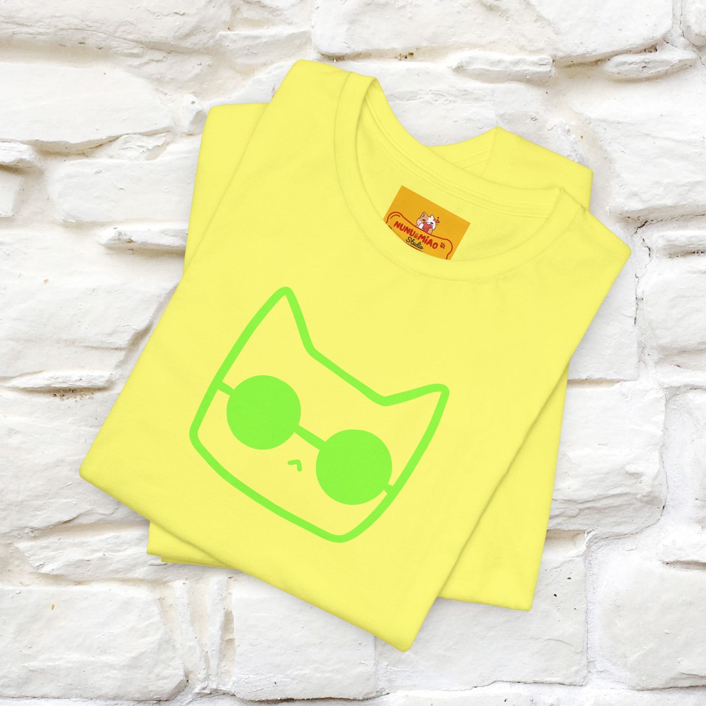 ''Everything Will Be Ok '' Cat T-Shirt Front and Back Design | Nunu&Miao Studio - Nunu&Miao Studio