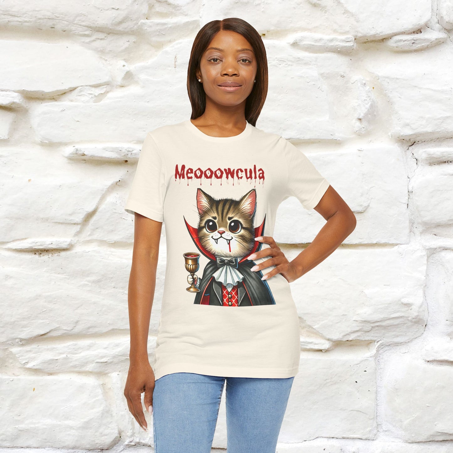 "Meooowcula" Cat T-shirt |Nunu&Miao Studio - Nunu&Miao Studio