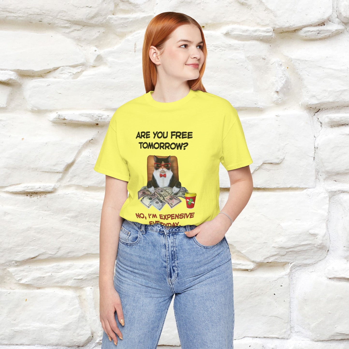 “Are You Fee Tomorrow?” | Cat T-Shirt | Nunu&Miao Studio