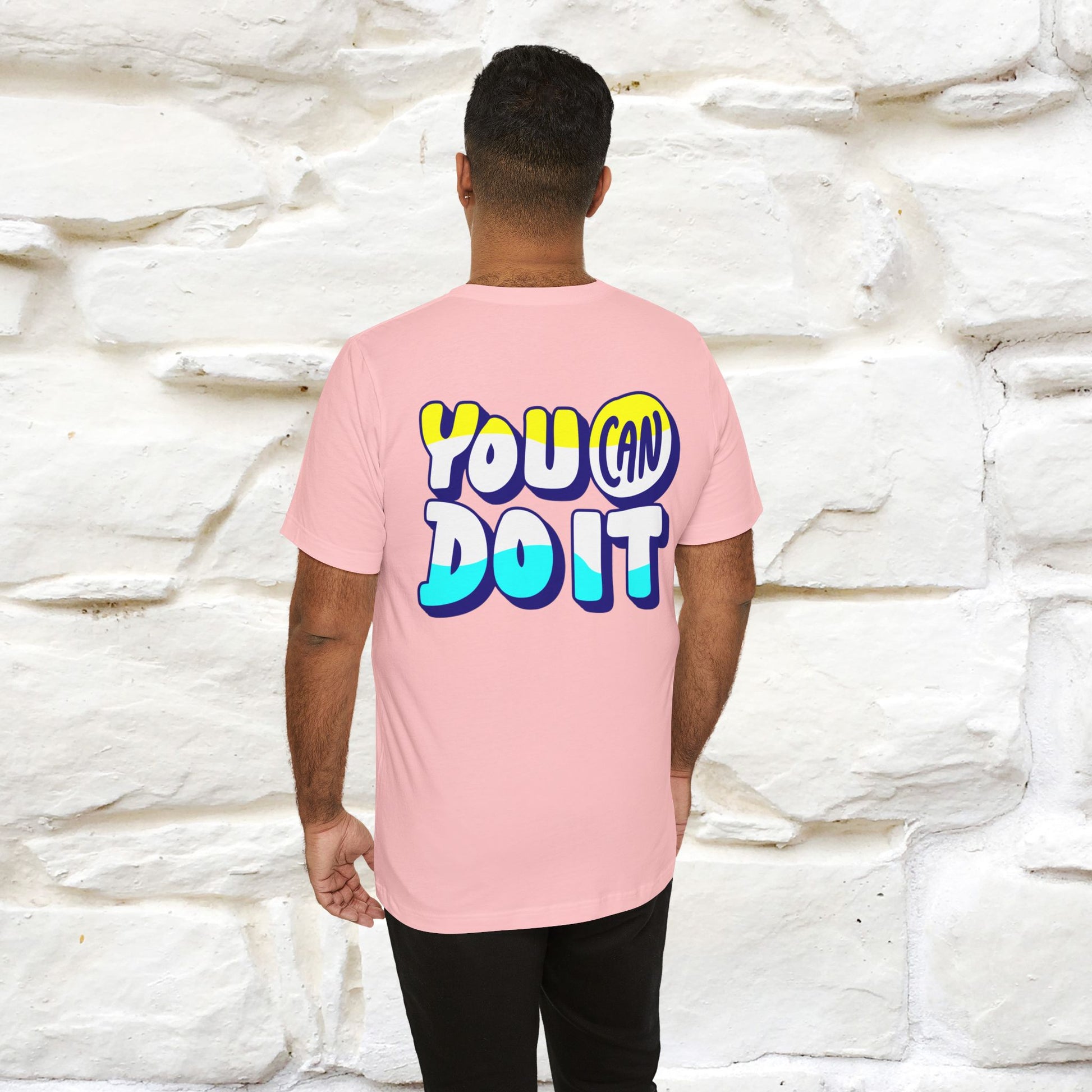 "You Can Do It'' | Front & Back Design | Nunu&Miao Studio - Nunu&Miao Studio