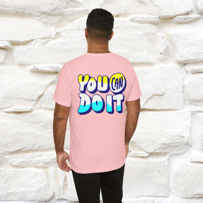 "You Can Do It'' | Front & Back Design | Nunu&Miao Studio - Nunu&Miao Studio