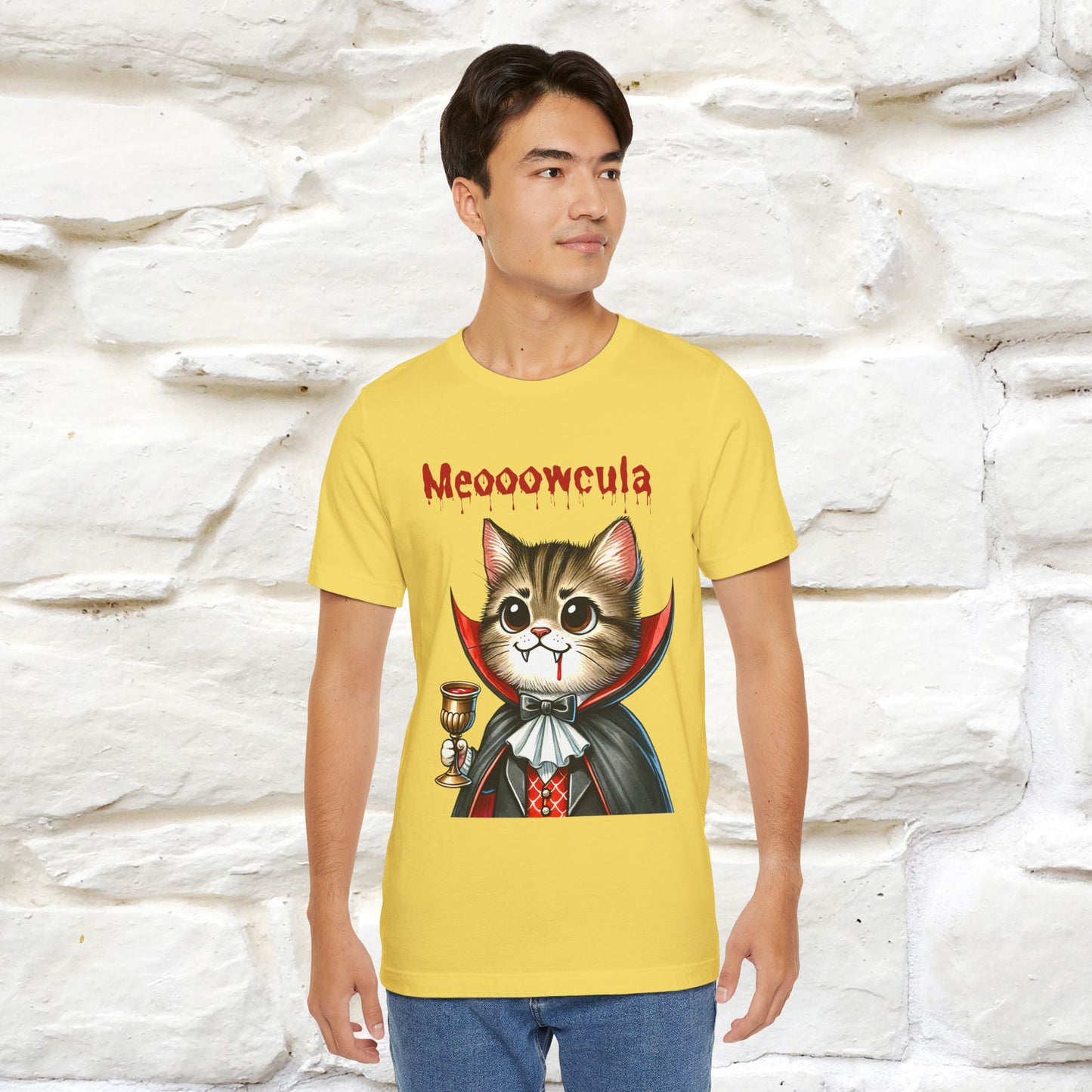 "Meooowcula" Cat T-shirt |Nunu&Miao Studio - Nunu&Miao Studio