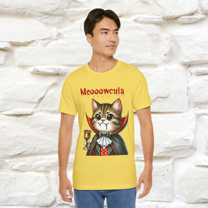 "Meooowcula" Cat T-shirt |Nunu&Miao Studio - Nunu&Miao Studio