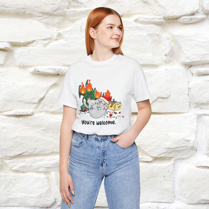 You're Welcome | Sarcastic Cat Christmas Shirt  |Nunu&Miao Studio - Nunu&Miao Studio