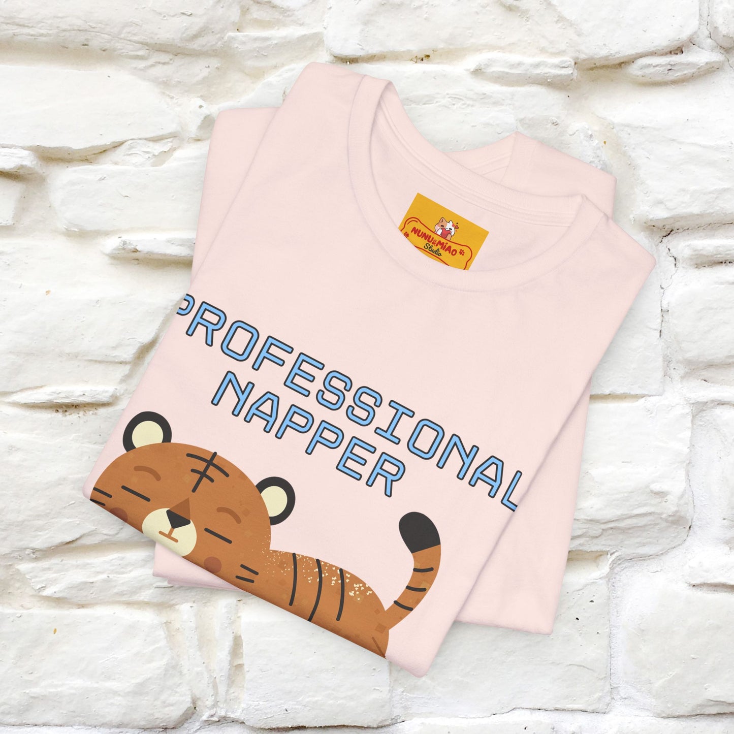''Professional napper since birth.''| CatT-Shirt | Nunu&Miao Studio - Nunu&Miao Studio