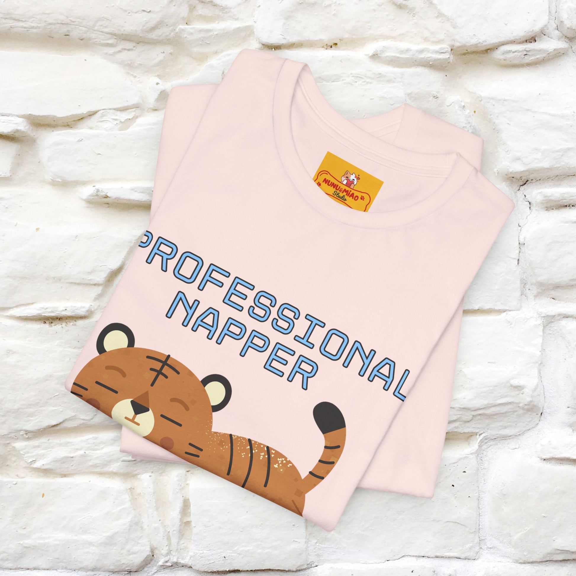 ''Professional napper since birth.''| CatT-Shirt | Nunu&Miao Studio - Nunu&Miao Studio