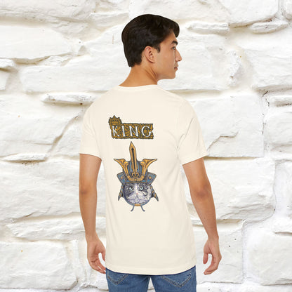 'King Cat: Majestic Cat'' | Front & Back Design | Nunu&Miao Studio - Nunu&Miao Studio