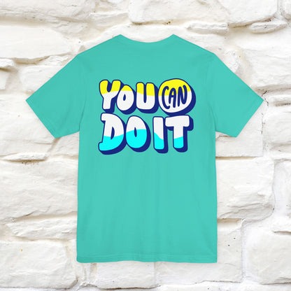 "You Can Do It'' | Front & Back Design | Nunu&Miao Studio - Nunu&Miao Studio