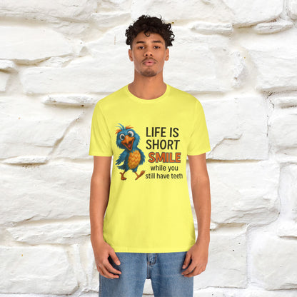 "Life Is Short Smile While ..." |Funny T-Shirt | Nunu&Miao Studio - Nunu&Miao Studio