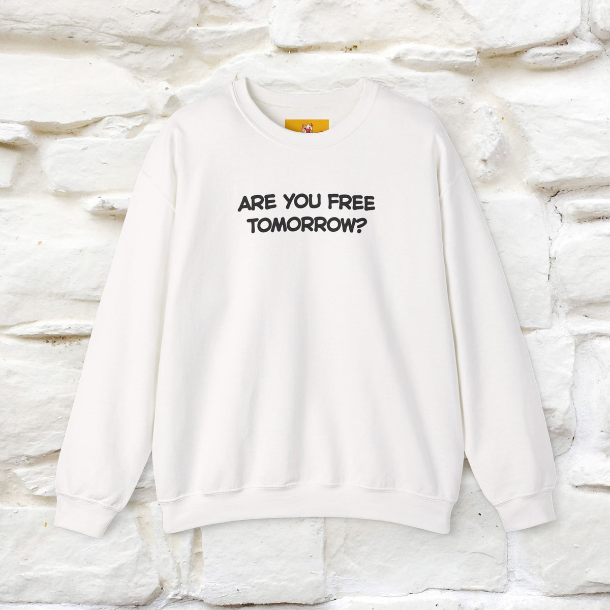 ''Are You Free Tomorrow ...'' | Cute Cat Sweatshirt | Nunu&Miao Studio