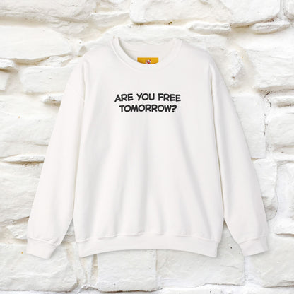 ''Are You Free Tomorrow ...'' | Cute Cat Sweatshirt | Nunu&Miao Studio