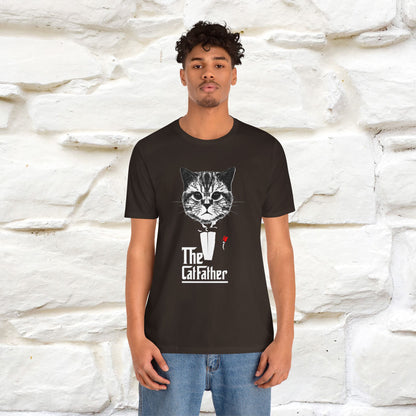 ''The Cat Father T-Shirt''| Iconic Cat Lover Tee | Nunu&Miao Studio - Nunu&Miao Studio