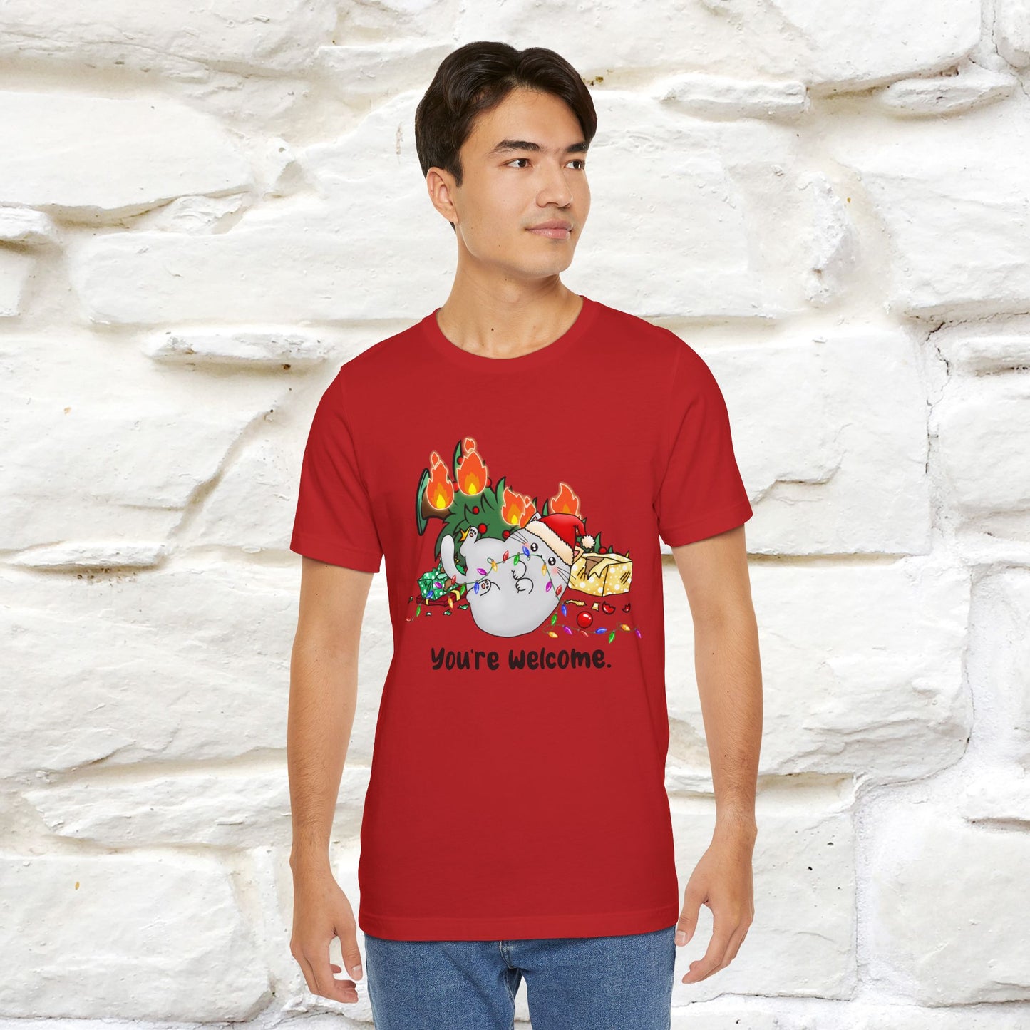 You're Welcome | Sarcastic Cat Christmas Shirt  |Nunu&Miao Studio - Nunu&Miao Studio