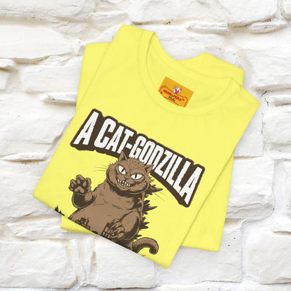 ''A Cat-Godzilla ''| CatT-Shirt | Nunu&Miao Studio - Nunu&Miao Studio
