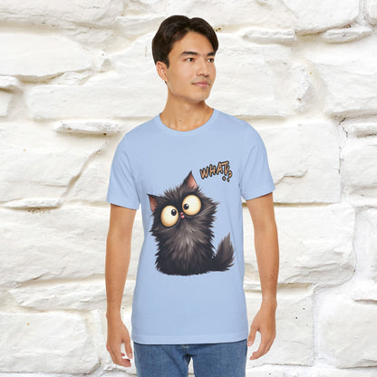 ''What ?'' | Cat T-Shirt  | Nunu&Miao Studio - Nunu&Miao Studio