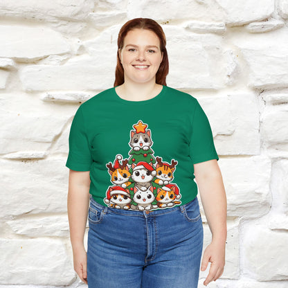 “Meowy Christmas” | Cat T-Shirt | Nunu&Miao Studio