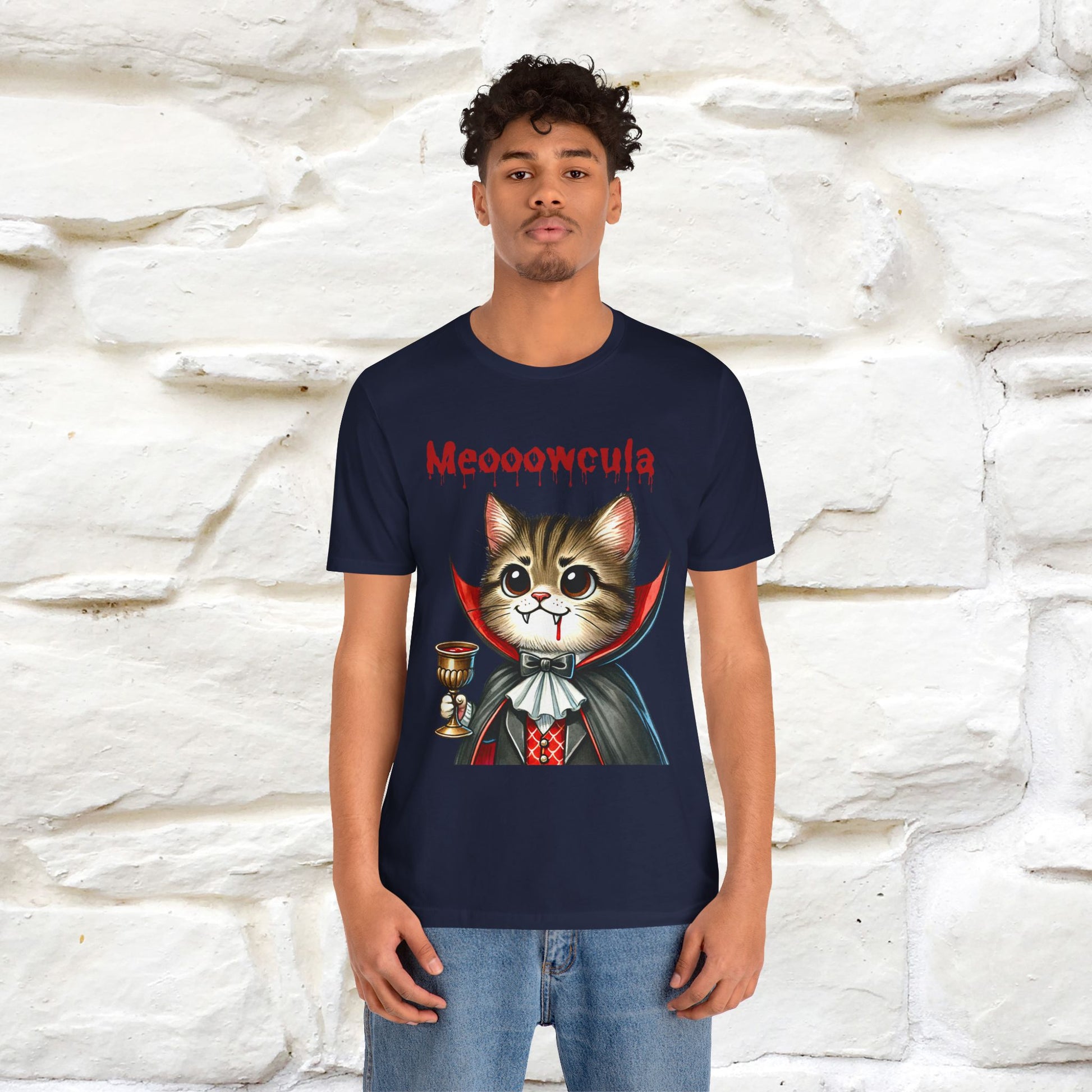 "Meooowcula" Cat T-shirt |Nunu&Miao Studio - Nunu&Miao Studio