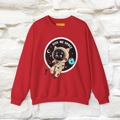 ''Give Me Space'' |Cat Sweatshirt | Nunu&Miao Studio