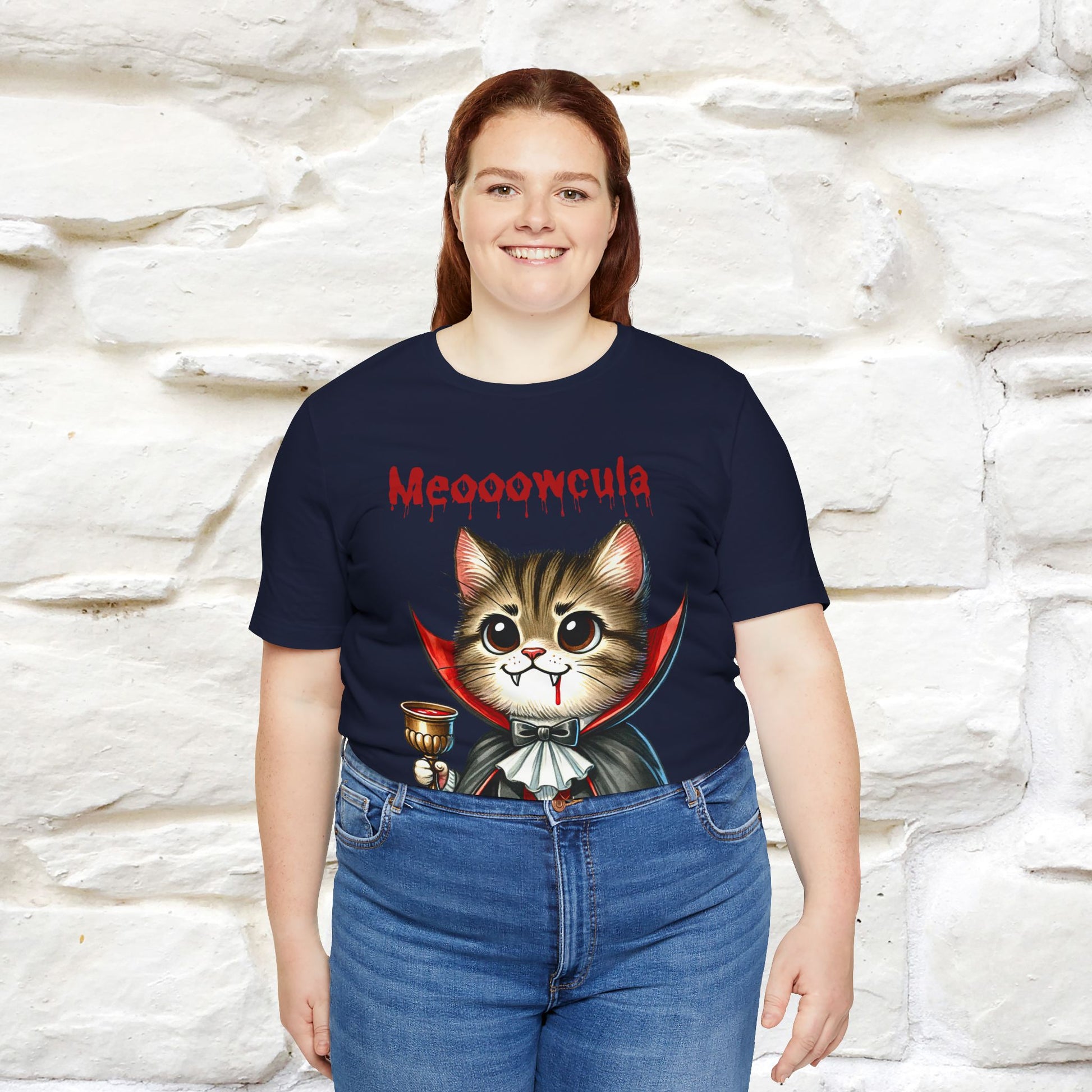 "Meooowcula" Cat T-shirt |Nunu&Miao Studio - Nunu&Miao Studio