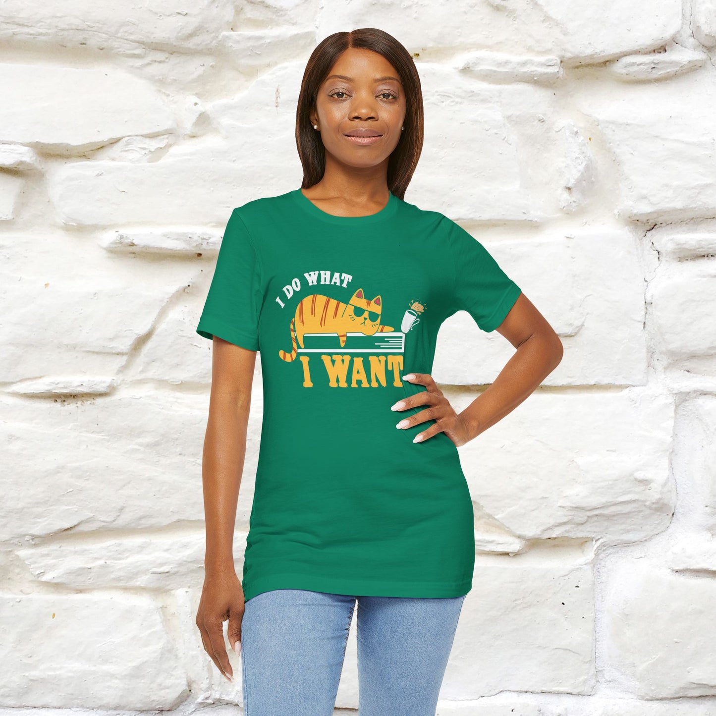"I Do What I Want" Cat T-Shirt | Nunu & Miao Studio - Nunu&Miao Studio