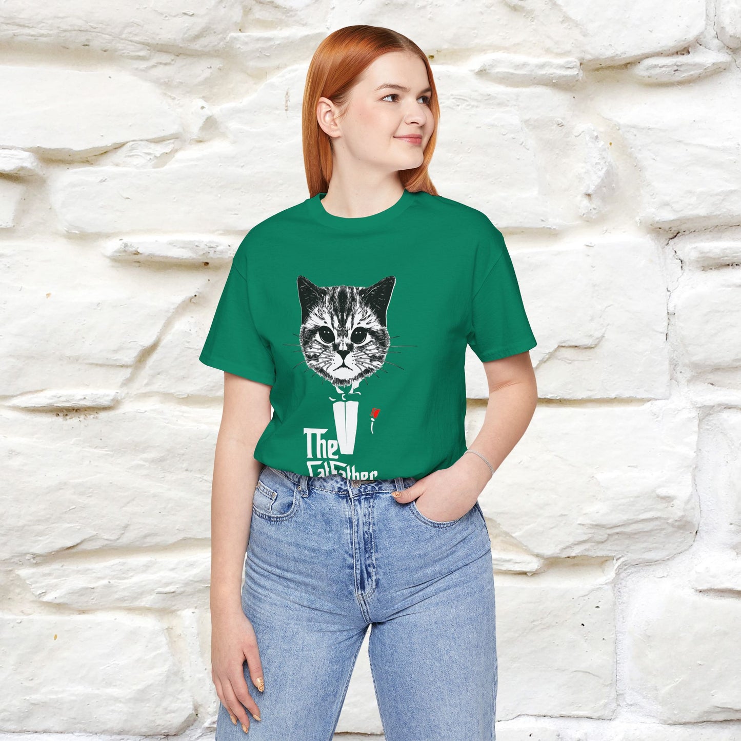 ''The Cat Father T-Shirt''| Iconic Cat Lover Tee | Nunu&Miao Studio - Nunu&Miao Studio