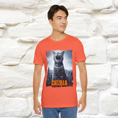 Catzilla T-Shirt | Cat T-Shirt | Nunu&Miao Studio - Nunu&Miao Studio