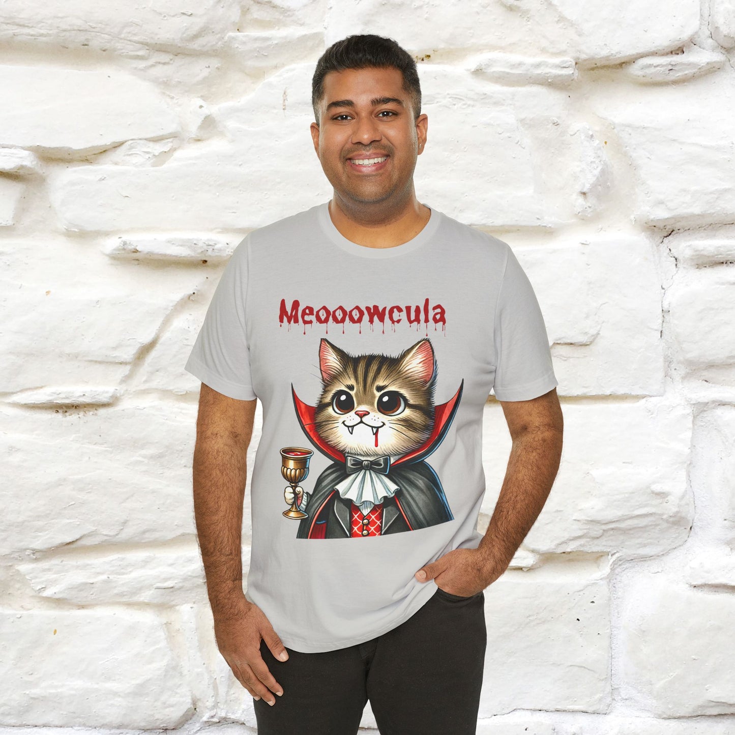 "Meooowcula" Cat T-shirt |Nunu&Miao Studio - Nunu&Miao Studio