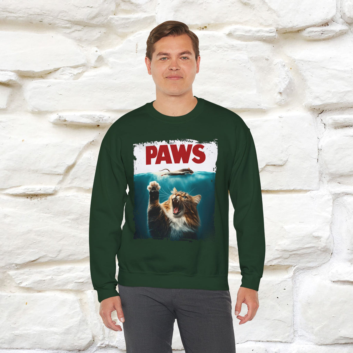 "Paws'' |Cat Sweatshirt | Nunu&Miao Studio
