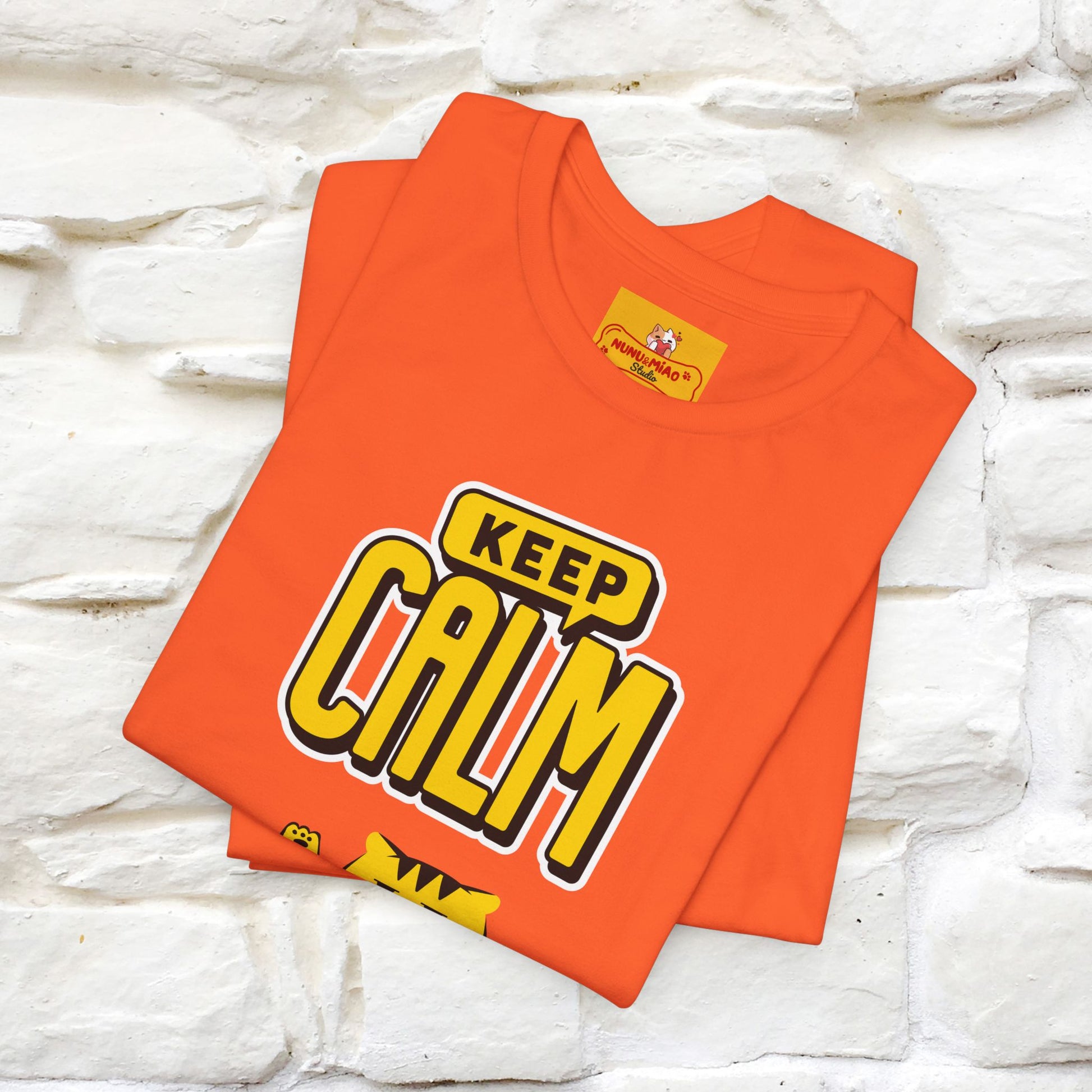 "Keep..."  | Cat T-Shirt  | Nunu&Miao Studio - Nunu&Miao Studio