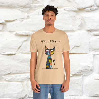 "Enigma" Cat T-shirt |Nunu&Miao Studio - Nunu&Miao Studio